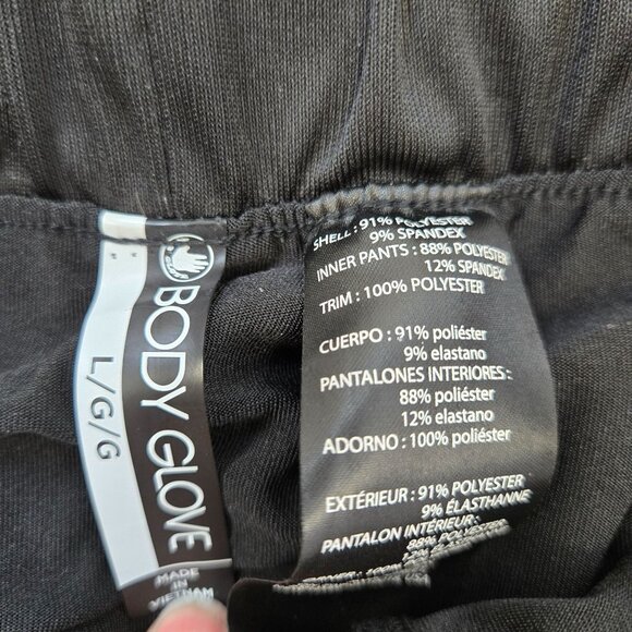 Body Glove Dual Layer Print 2-in-1 Hybrid Activewear Shorts Size Large - Picture 3 of 6